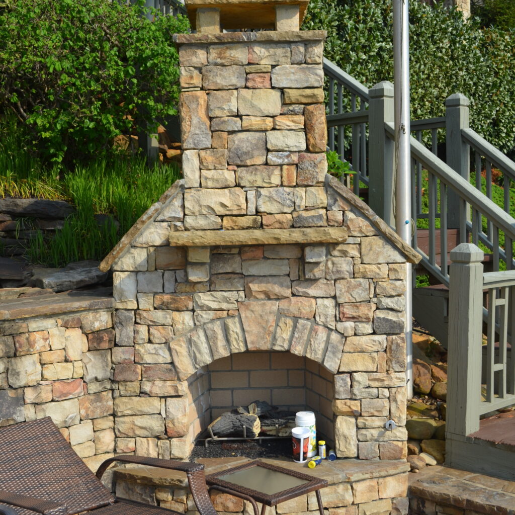 custom fireplace