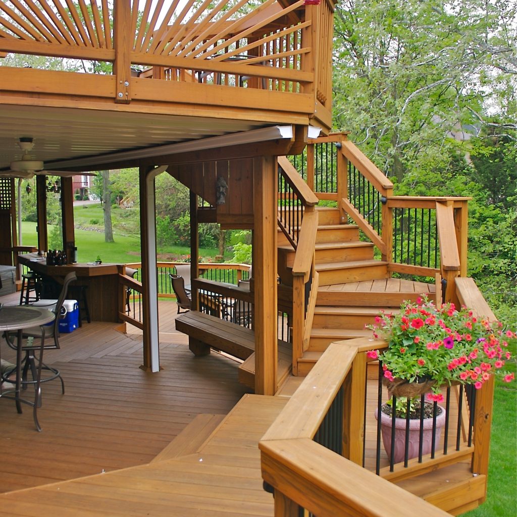  Take the Next Step with Custom Deck Stairs