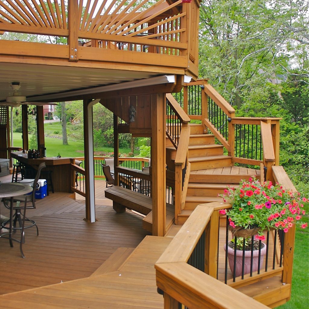 deck stairs