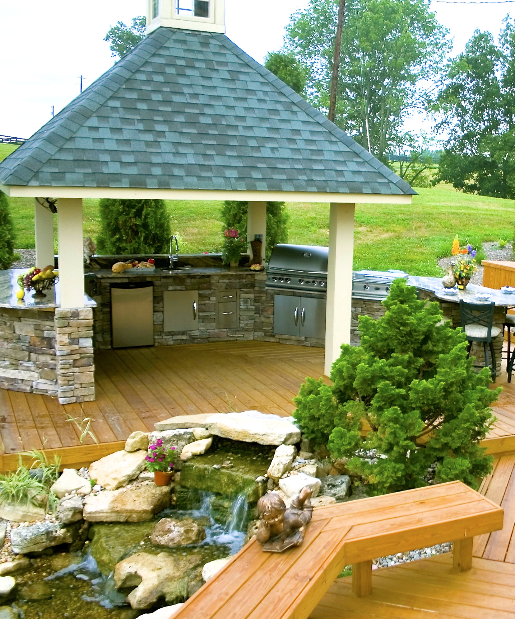 Custom Outdoor Kitchens by American Deck & Sunroom in Lexington & Louisville, KY