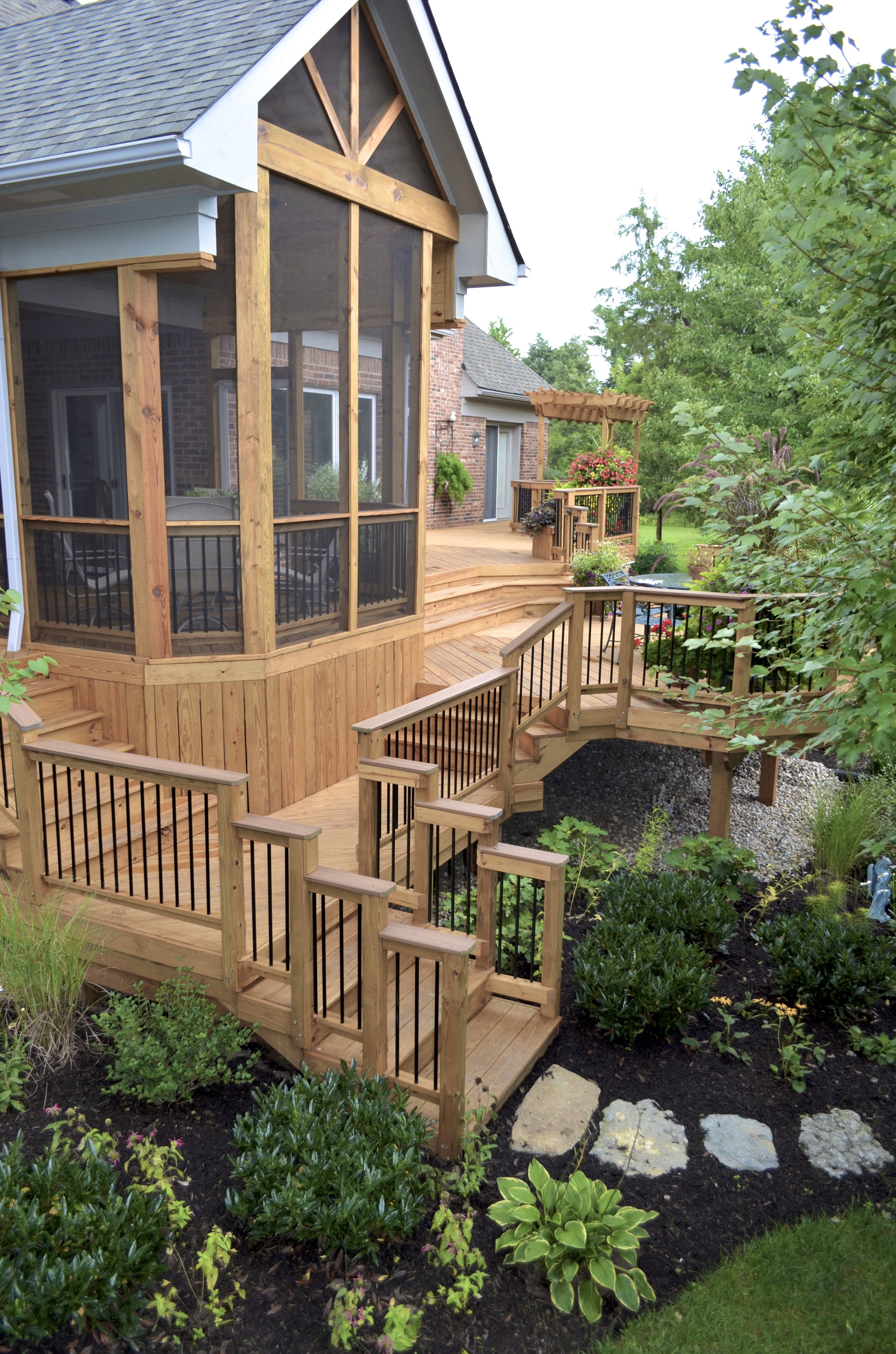 American Deck And Sunroom Secluded Nook