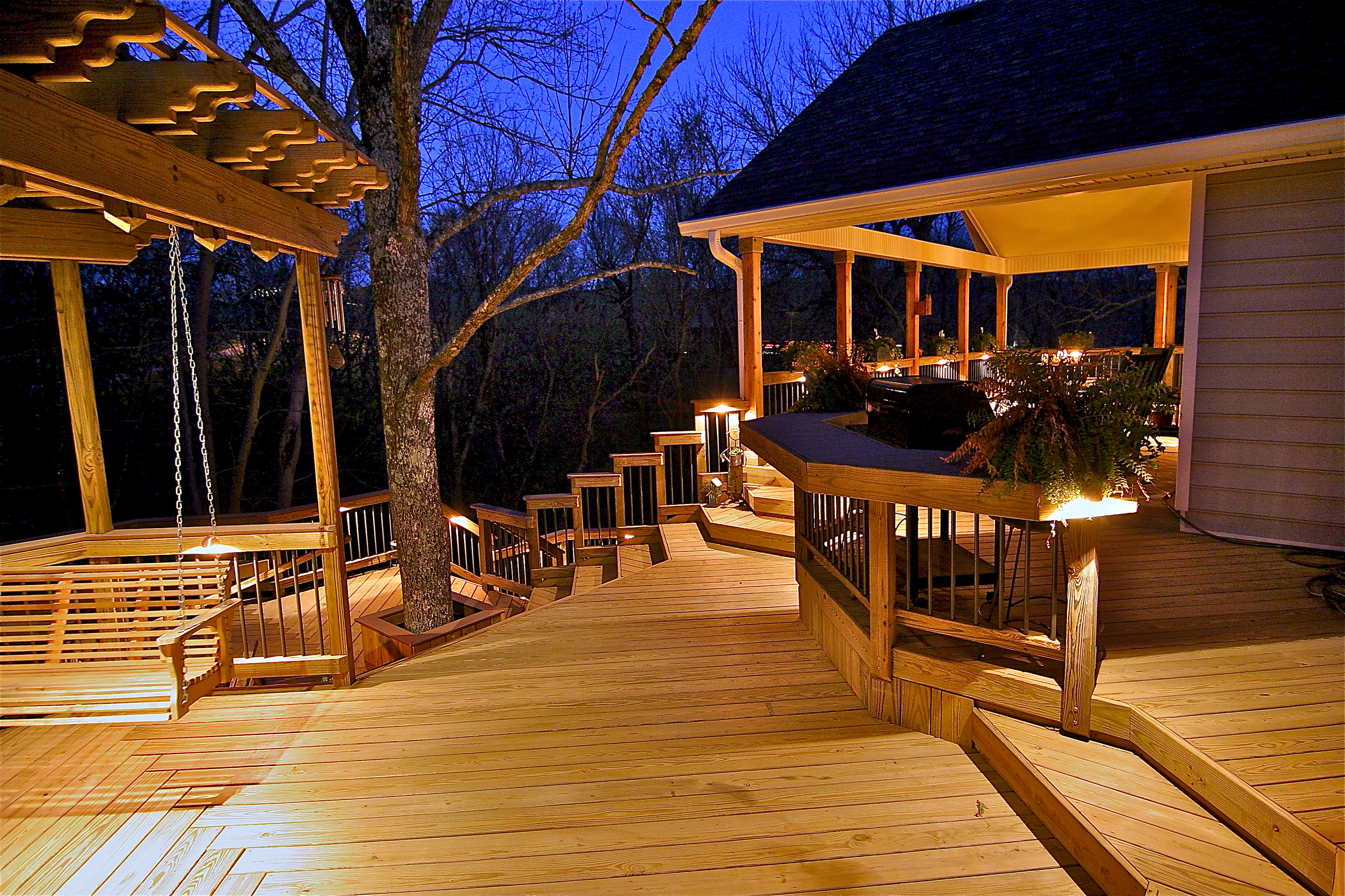 Custom Lighting By American Deck