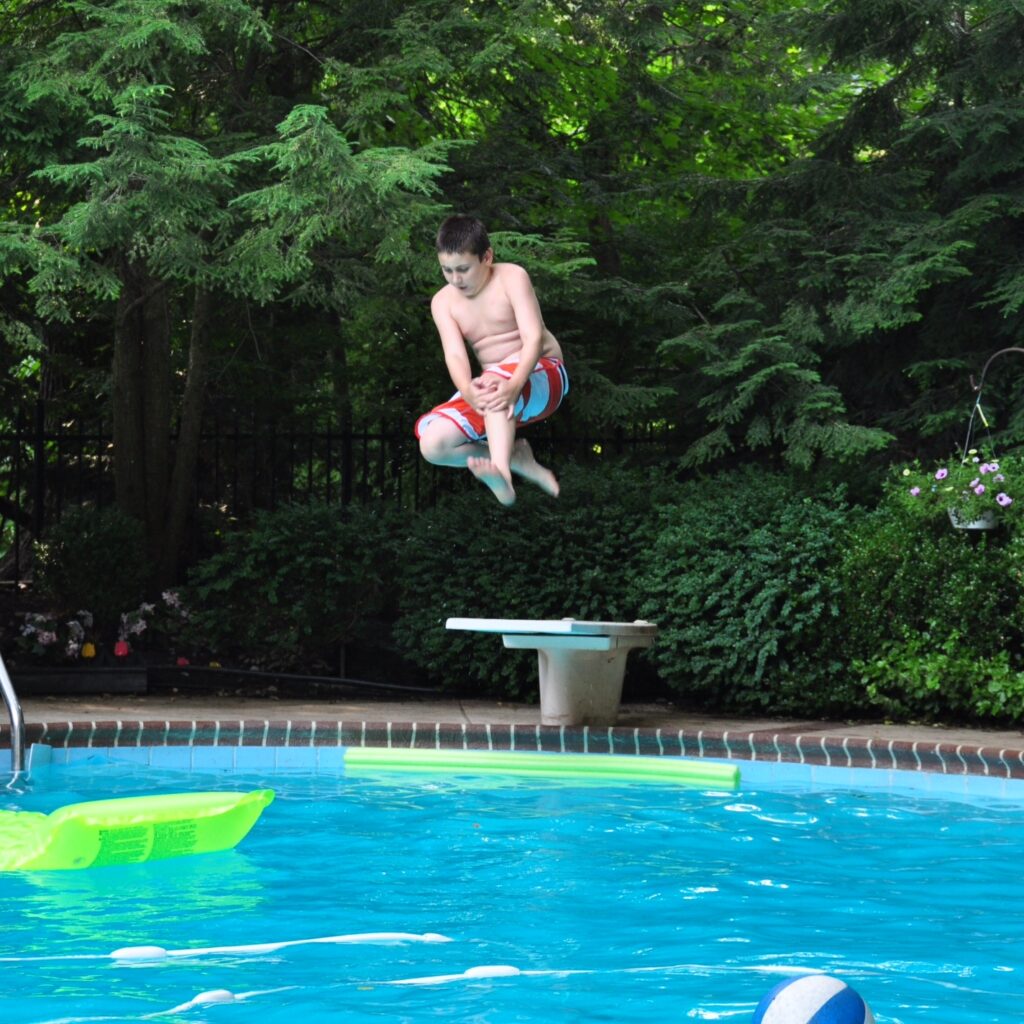 pool deck