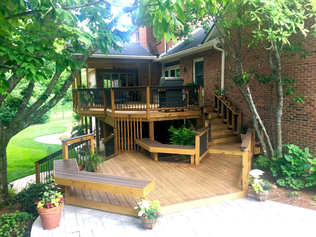 Garden Benches by American Deck & Sunroom
