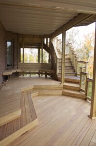 deck stairs